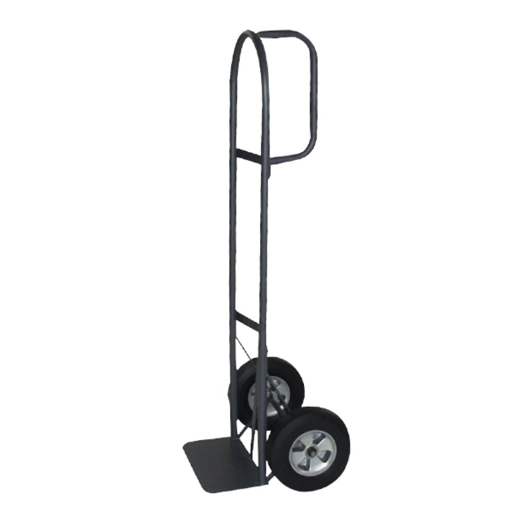 Carretilla de mano estándar de acero negro de 2 ruedas Milwaukee con capacidad de 800 libras DC37019
