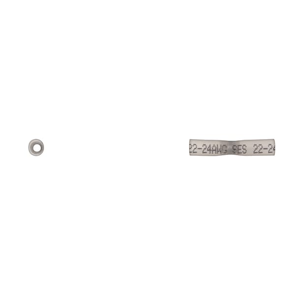 Conector de soldadura y sellado de contracción de calor Claro para cable calibre 22-24 AWG tipo PK15 - 10710PK