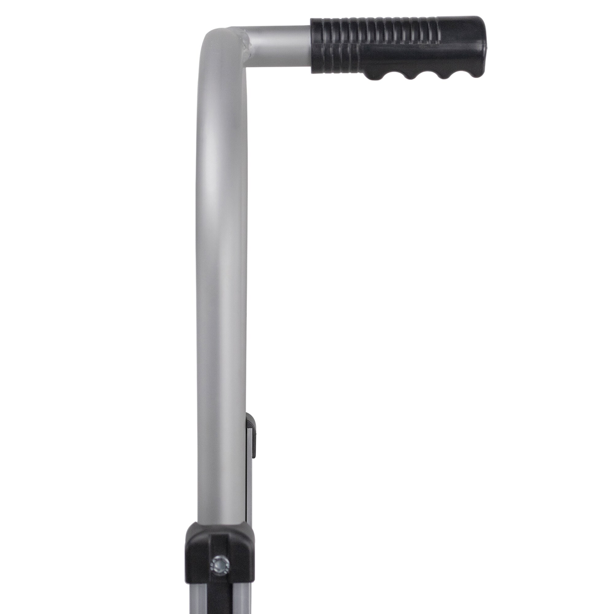 Carretilla de mano resistente de aluminio plateado de dos ruedas con capacidad de 660 libras Monster Trucks MT10008