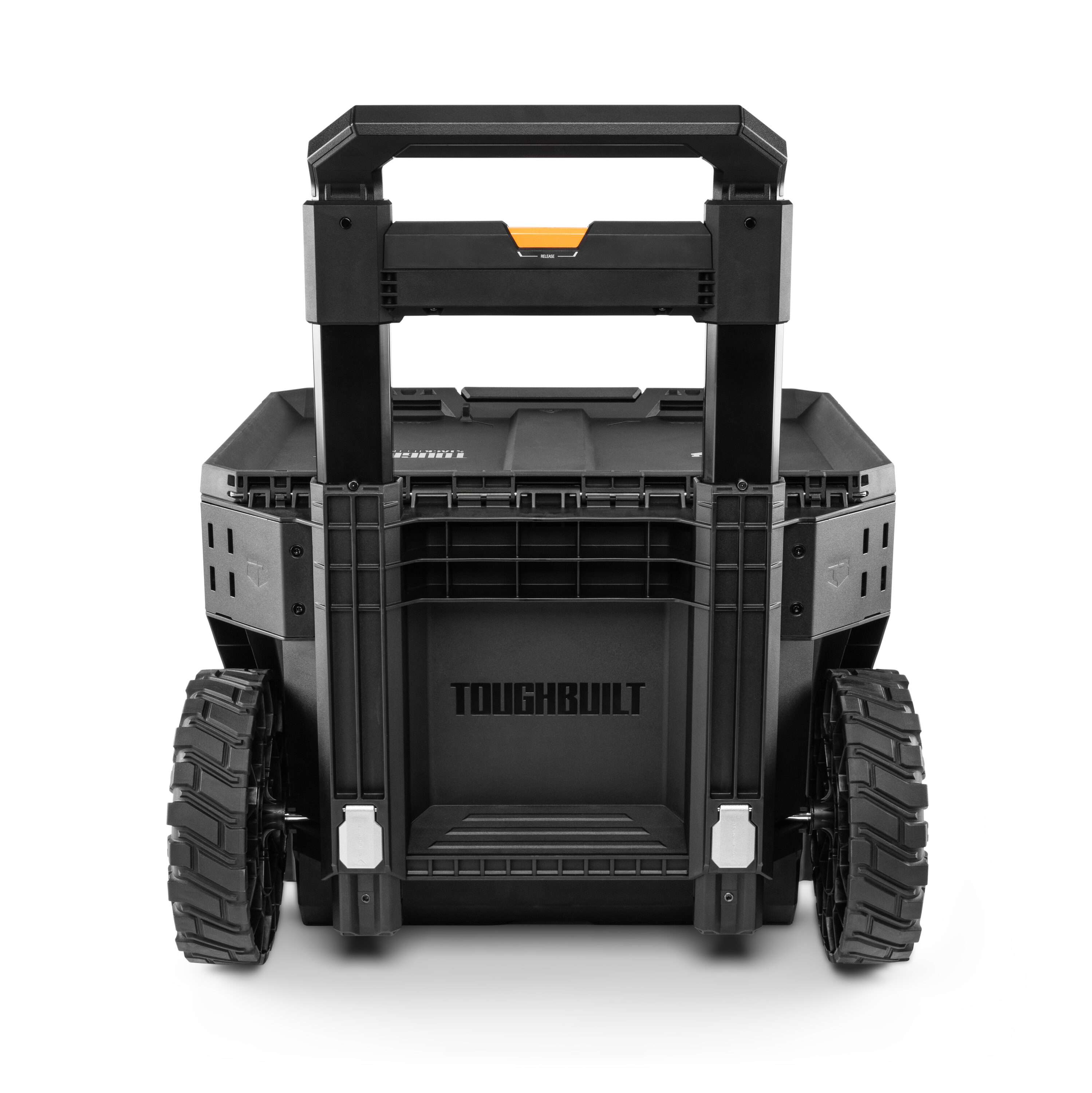 Caja de herramientas rodante de plástico/metal TOUGHBUILT STACKTECH 22.3 pulgadas de ancho x 26 pulgadas de alto x 19.7 pulgadas de profundidad TB-B1-B-70R
