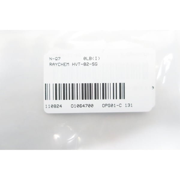 Kit de terminación exterior Raychem 5/8 KV 1/C 0.80-1.25IN Kit de empalme de cable y tubo retráctil - HVT-82-SG