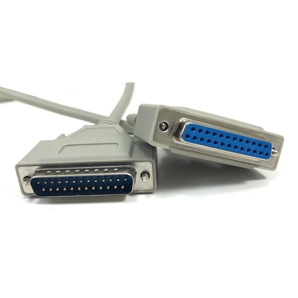 Cable RS232 M/H DB25 de 6 pies de Micro Connectors, Inc - GA3039710