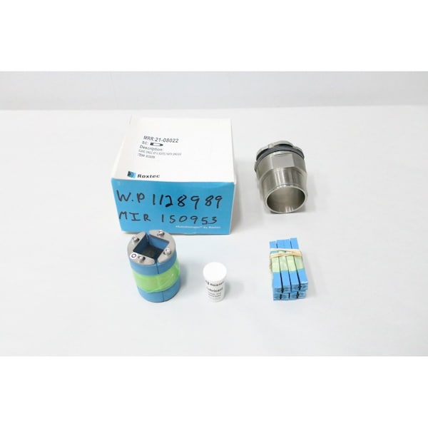Roxtec GLAND KIT 4 EMC SLT 50/4 2IN NPT WIRE SPLICE KIT & HEAT SHRINK TUBING - 189614
