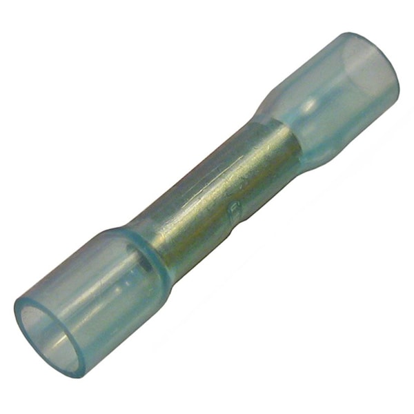 Conector de cable de crimpado y termocontraíble azul para cable calibre 16-14 Pico Wiring Accessories, paquete de 25 - 2260GT