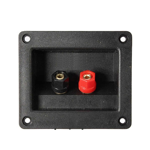 Soundwave 3.75 x 3 pulgadas Copas de terminales cuadradas con tornillos - SO2502991