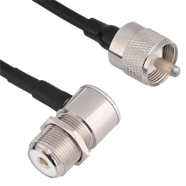 Conectores UHF macho de tipo crimpado para la serie RG8X - PL259C-8XG