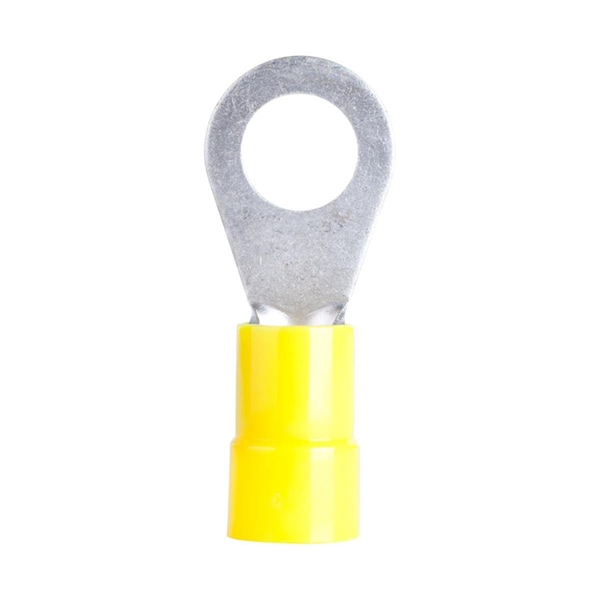 Terminal anillado aislado Acoustic 12-10 AWG, amarillo - 0.31 - 0.38 pulgadas, paquete de 15 - AC1492043