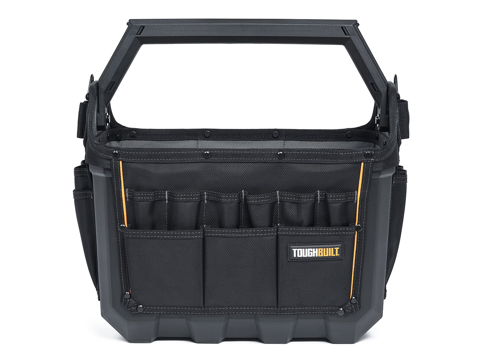 Bolso de herramientas TOUGHBUILT grande de poliéster negro de 16 pulgadas de ancho x 11.02 pulgadas de profundidad x 13.78 pulgadas de largo TBL-CT-82-16