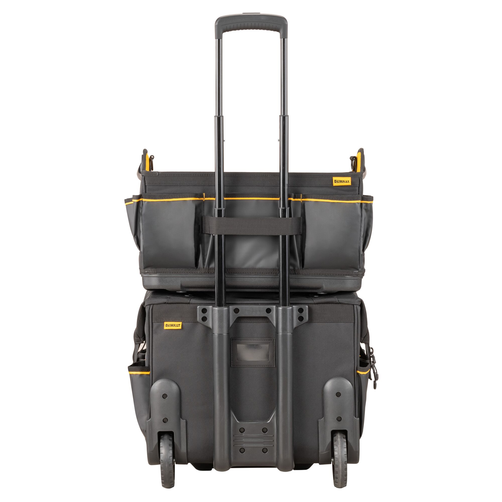 Rollo de herramientas con ruedas con cierre, DEWALT negro y amarillo de poliéster 12.125 pulgadas de ancho x 18.25 pulgadas de profundidad x 19.25 pulgadas de largo DWST560107