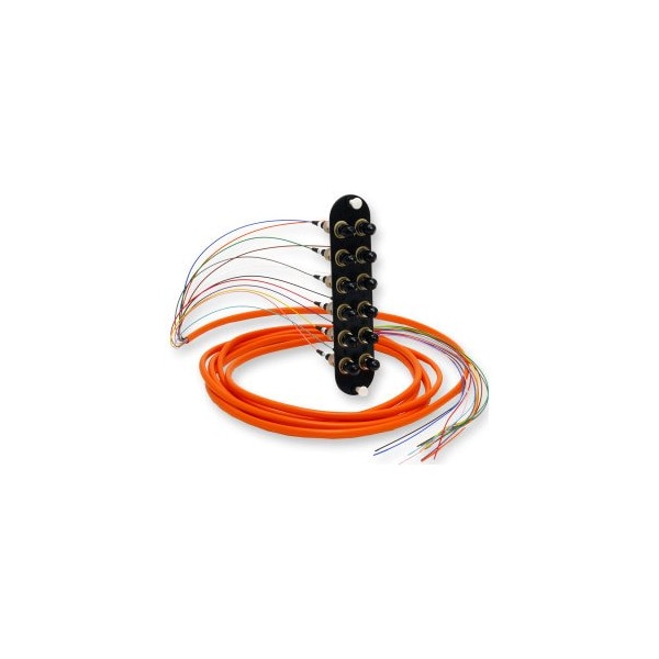 Panel de vivienda de conector de armario (CCH) con conectores compatibles con ST, preconectado - CCH-CP12-5T-P03KH