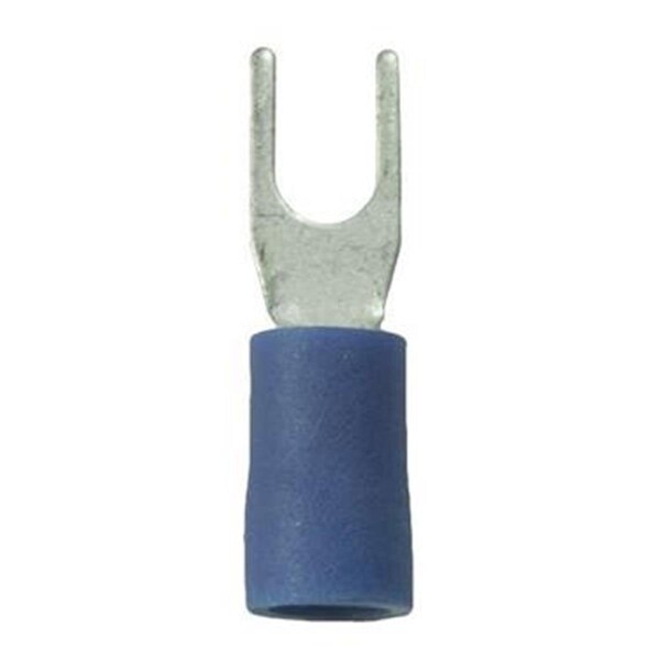 Terminal de cable de horquilla No. 6 de 16-14 AWG, paquete de 100 - W48-80409 de Wirthco