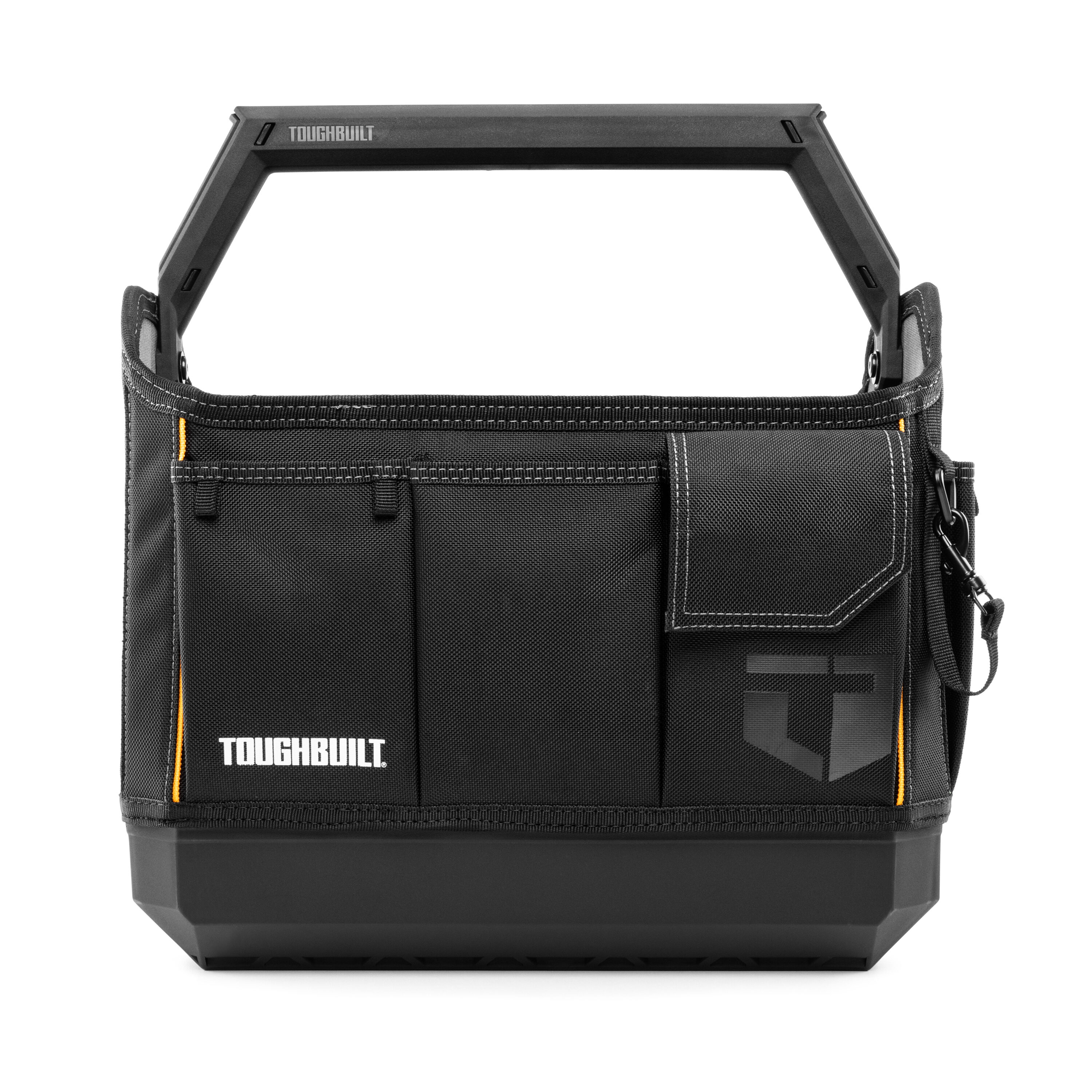 Tote para herramientas TOUGHBUILT STACKTECH de poliéster negro de 18 pulgadas de ancho x 12 pulgadas de profundidad x 14.8 pulgadas de largo TB-B1-S-80C