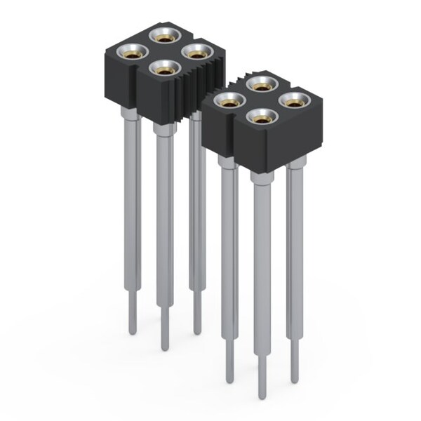 Receptáculos para PCB Mill-Max-416-43-222-41-001000
