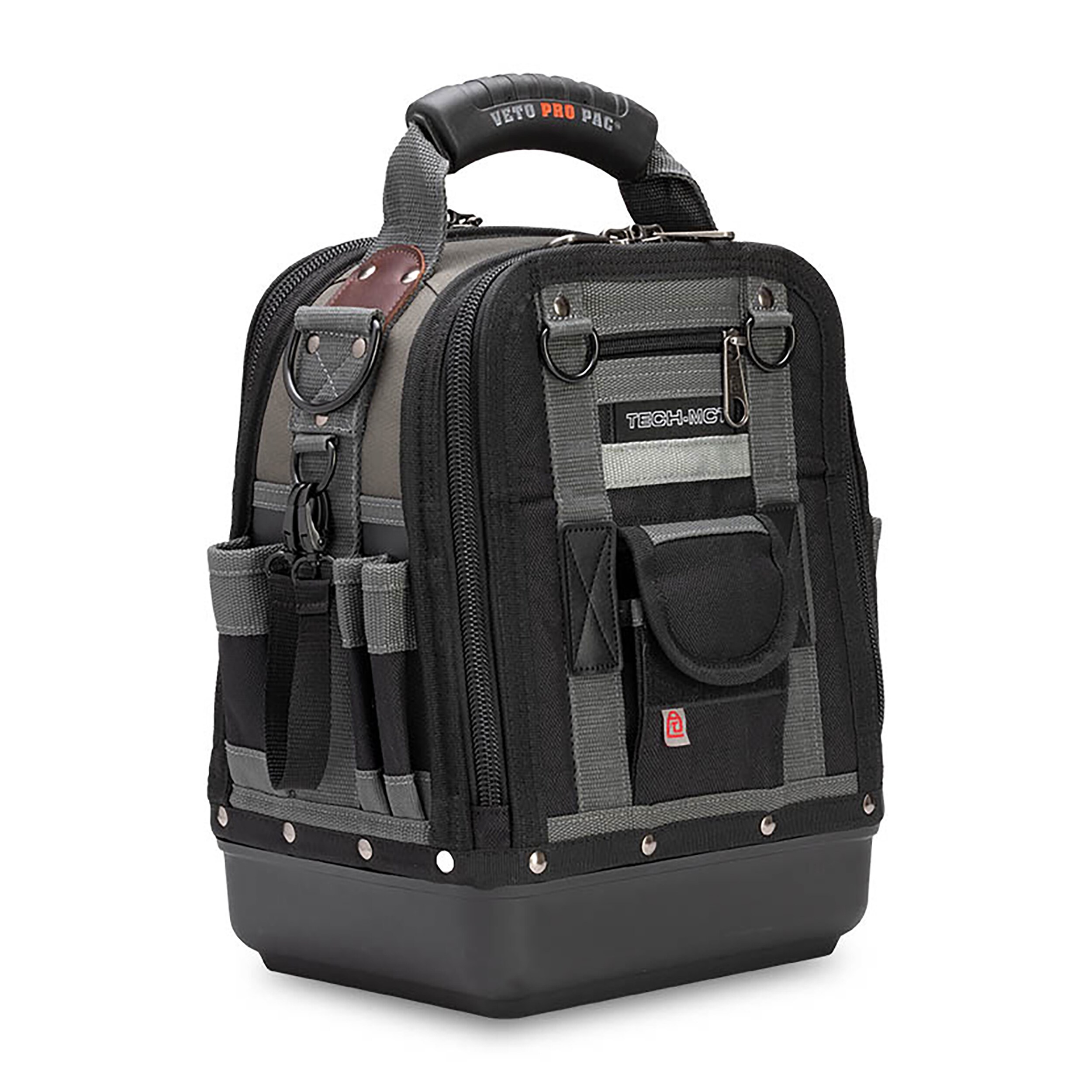 Bolsa de herramientas con cierre original de nylon Veto Pro Pac 12 pulgadas de ancho x 8.5 pulgadas de profundidad x 14 pulgadas de largo VPP10060