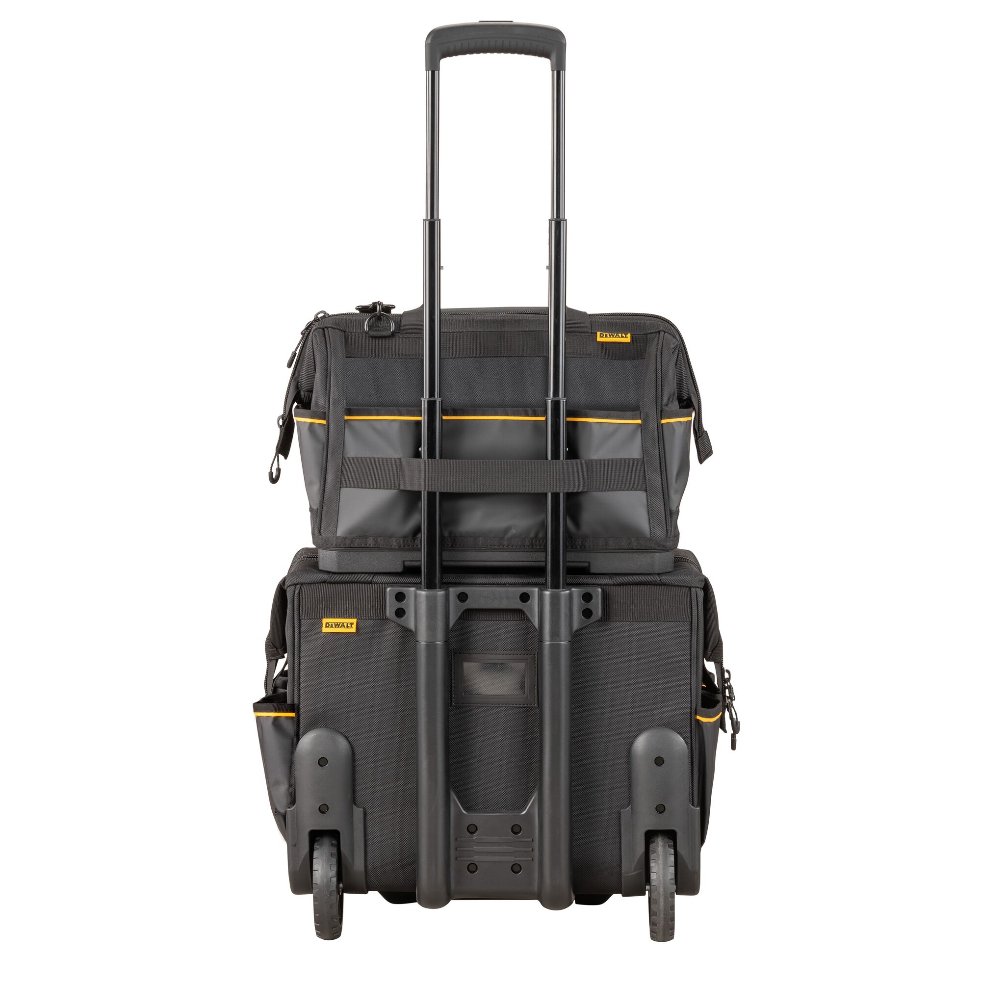 Bolso para herramientas con cierre DEWALT de nylon balístico negro/amarillo 11 pulgadas de ancho x 11.75 pulgadas de profundidad x 16.125 pulgadas de largo DWST560103