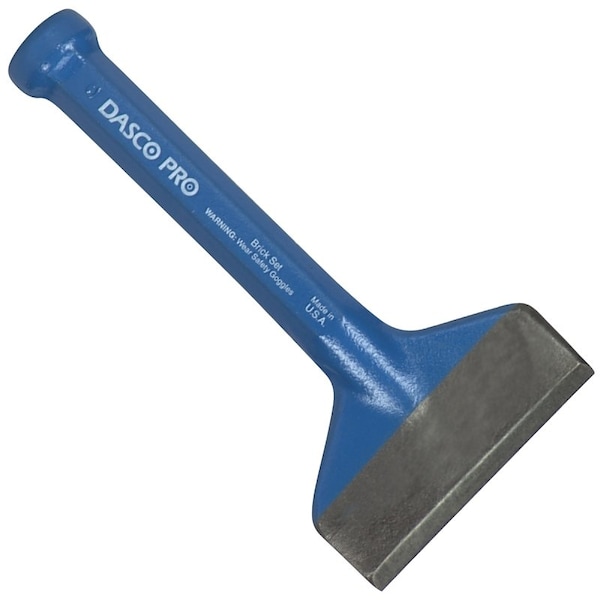 Dasco Pro Brick Set, 2-1/2 in W Blade, 7 in OAL, HCS Blade - 434-0