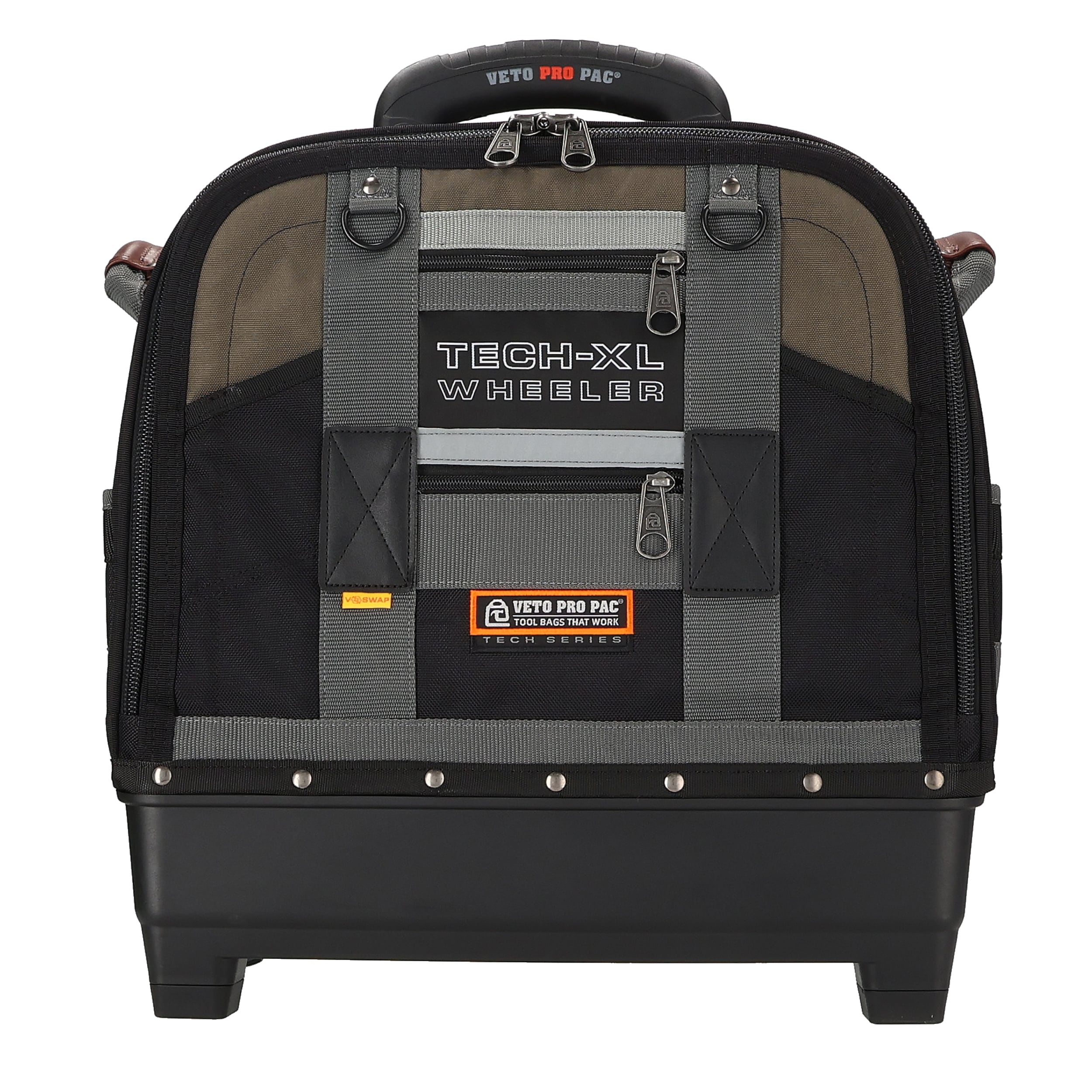 Bolsa de herramientas con ruedas con cremallera Veto Pro Pac Original de nylon de 20 pulgadas de ancho x 12.5 pulgadas de profundidad x 19 pulgadas de largo VPP10260