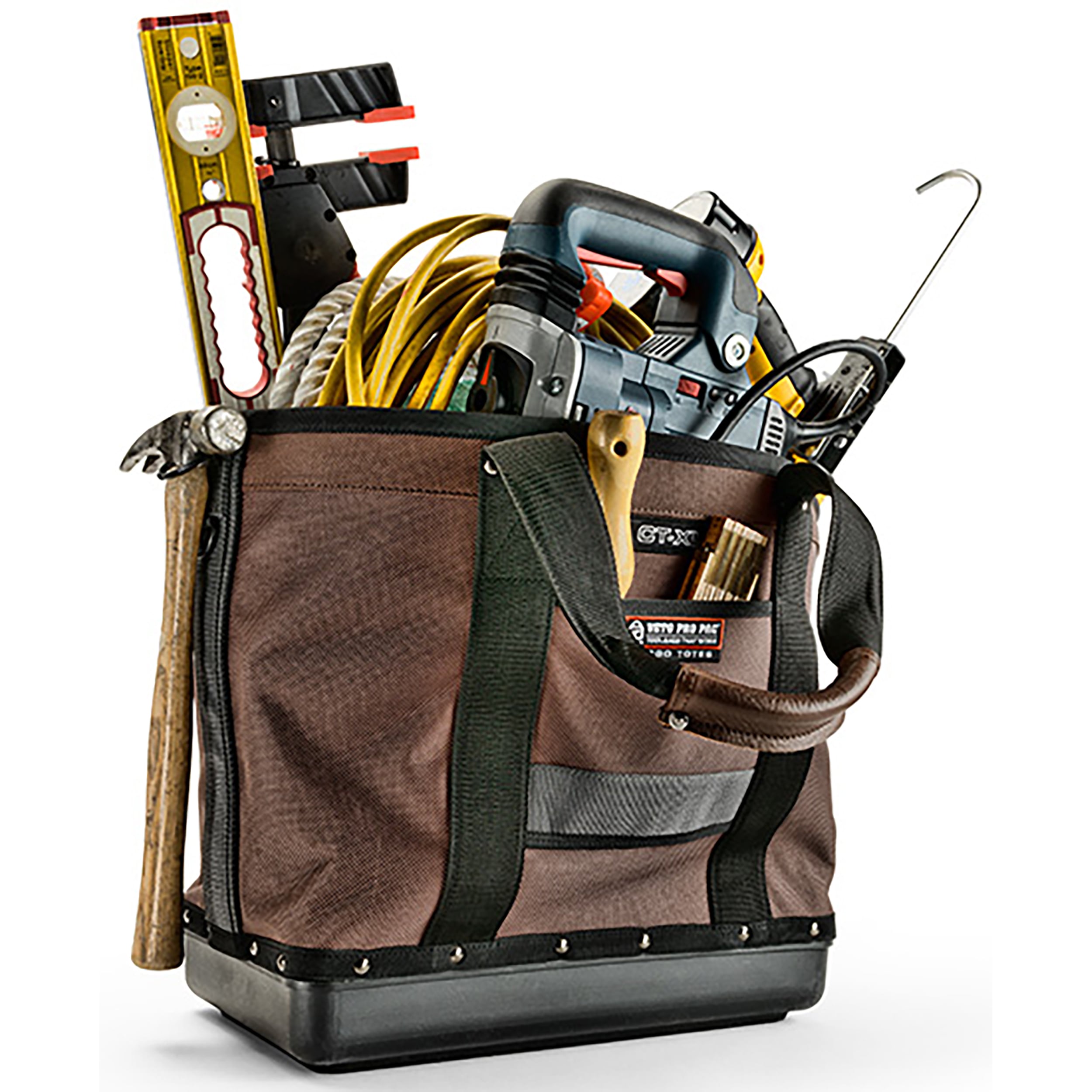 Tote para herramientas Veto Pro Pac Cargo Original Nylon 16.5 pulgadas de ancho x 9.5 pulgadas de profundidad x 16 pulgadas de largo VPP10006