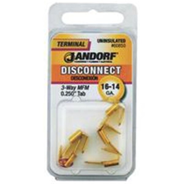 Conector de Terminal de Disco M/H 3 vías 16-14 .25Tab 60850 - SW3679024