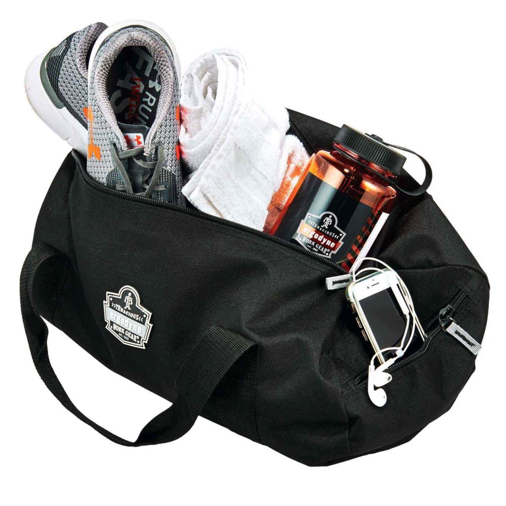 Arsenal Negro Nylon 8 pulgadas de ancho x 1.5 pulgadas de profundidad x 14.5 pulgadas de largo con cierre 13319