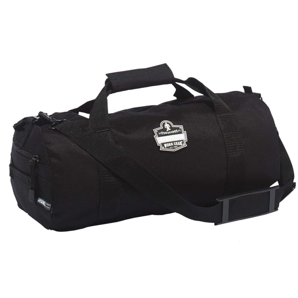 Arsenal Negro Nylon 8 pulgadas de ancho x 1.5 pulgadas de profundidad x 14.5 pulgadas de largo con cierre 13319