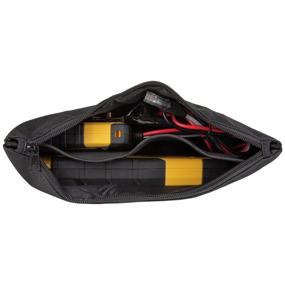 Estuche con cierre para el kit PRO de tono y sonda de Klein Tools, nylon negro VDV770500
