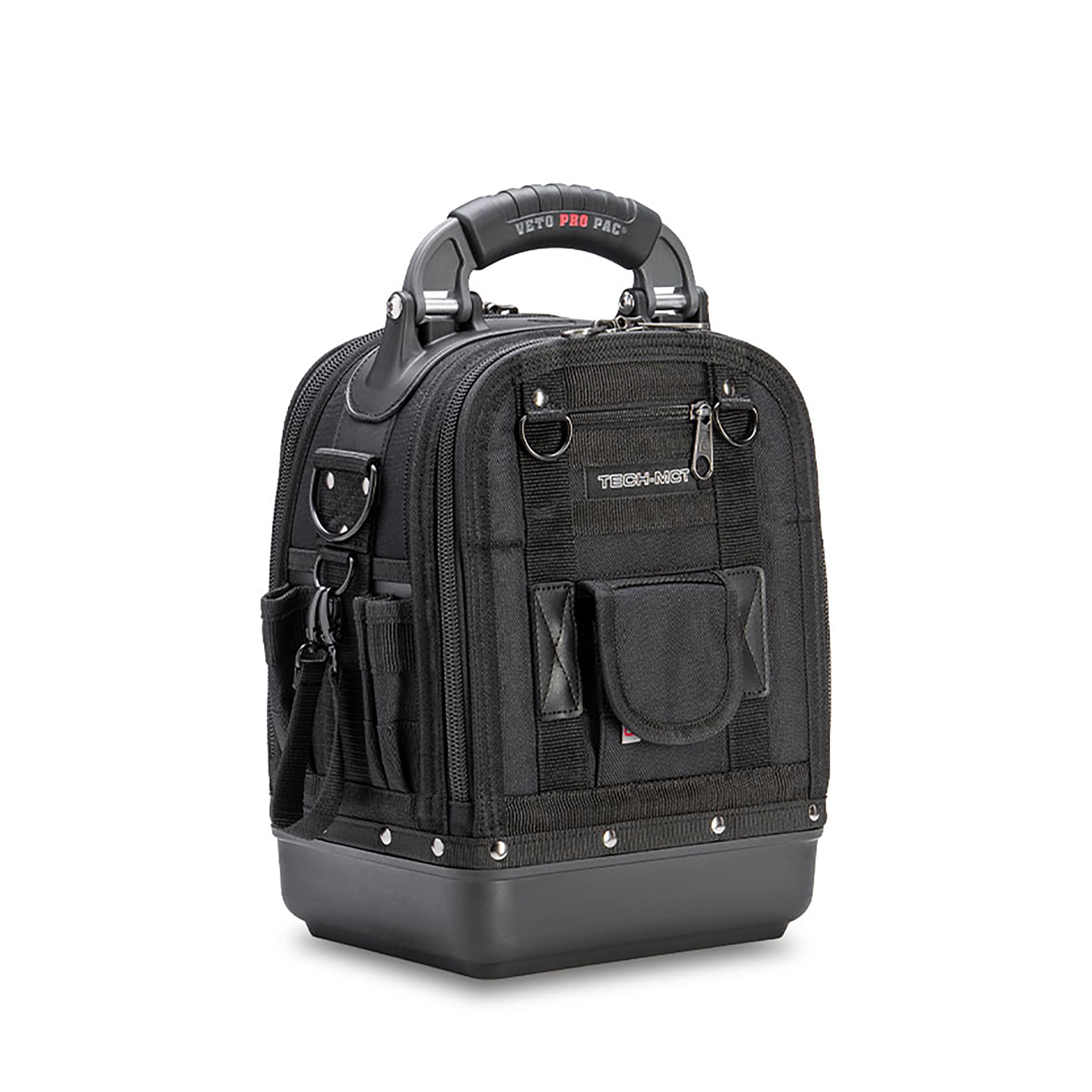 Bolsa de herramientas con cremallera Veto Pro Pac Blackout Nylon 12 pulgadas de ancho x 8.5 pulgadas de profundidad x 14 pulgadas de largo VPP10230