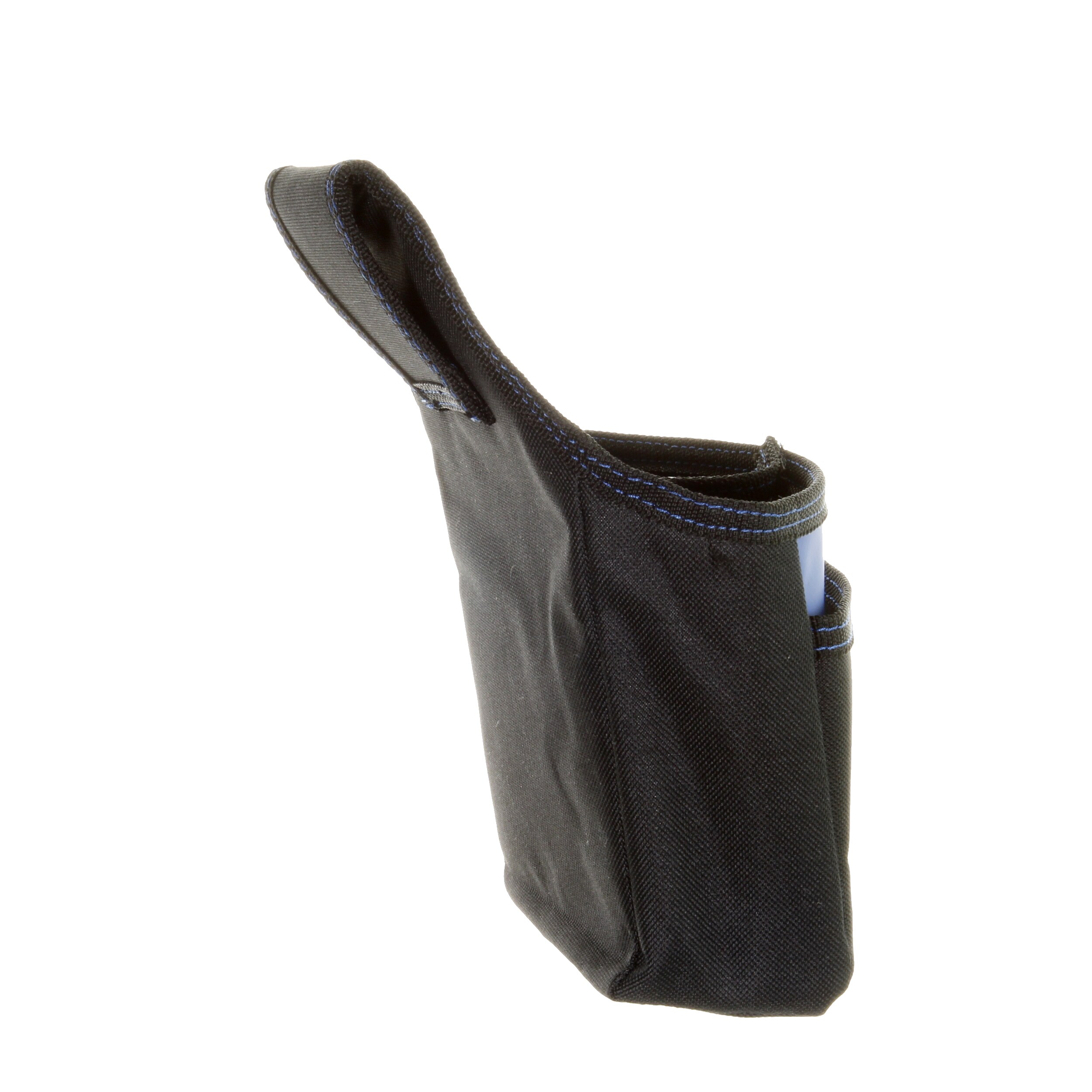 Bolsa de herramientas IDEAL negra de poliéster de 7 pulgadas de ancho x 3 pulgadas de profundidad x 9.5 pulgadas de largo 37-024