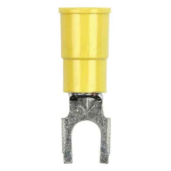 Terminal de bloque de horquilla de vinilo 12-10 AWG para perno #8 PK500 - MVU10-8FBK de 3M