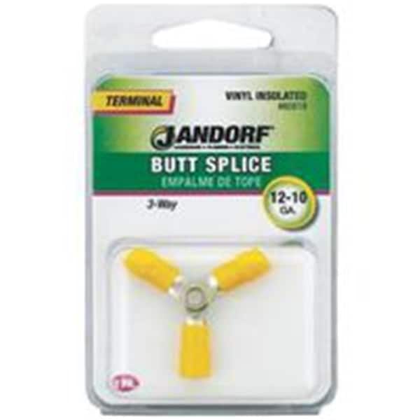 Conector de empalme de terminal 3 vías de vinyl 12-10G 60818 - 3399995 Jandorf