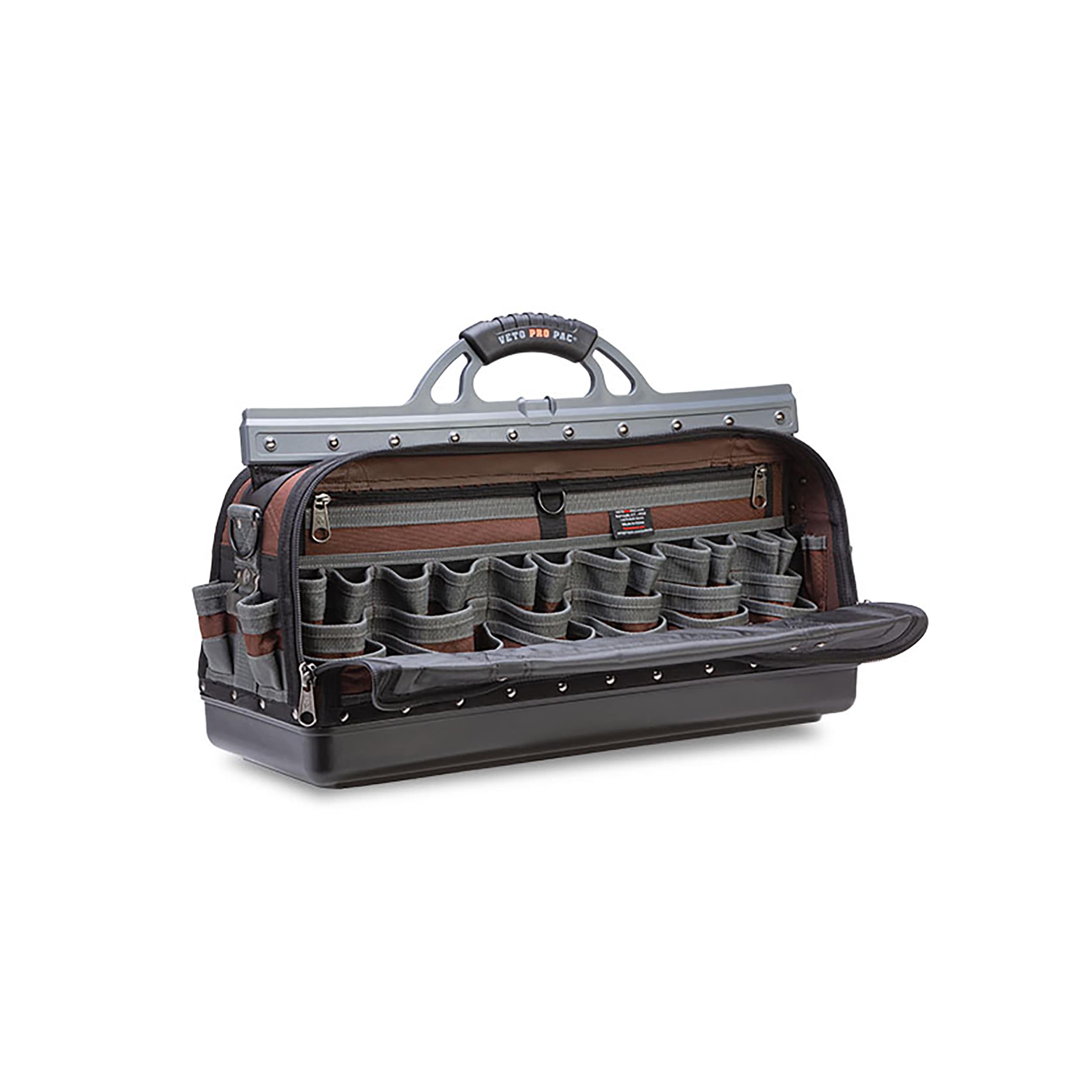 Bolso de herramientas con cremallera Veto Pro Pac Original de nylon de 26 pulgadas de ancho x 10 pulgadas de profundidad x 10 pulgadas de largo VPP10087