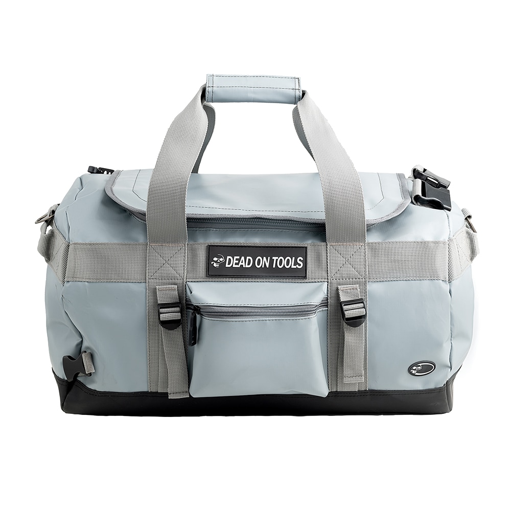 Bolsa de herramientas con cremallera DO500 de PVC gris resistente a la intemperie de 20 pulgadas de largo x 13.78 pulgadas de ancho x 9.84 pulgadas de profundidad "Dead On"