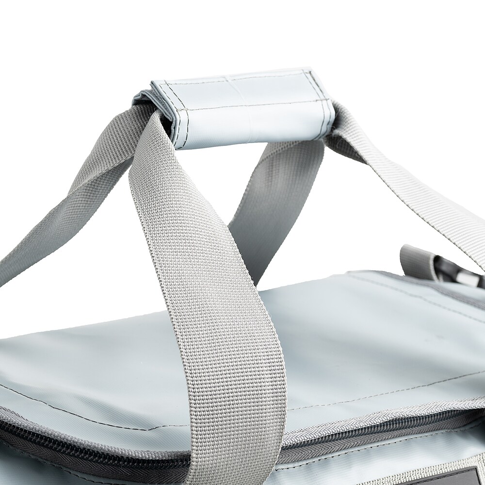 Bolsa de herramientas con cremallera DO500 de PVC gris resistente a la intemperie de 20 pulgadas de largo x 13.78 pulgadas de ancho x 9.84 pulgadas de profundidad "Dead On"