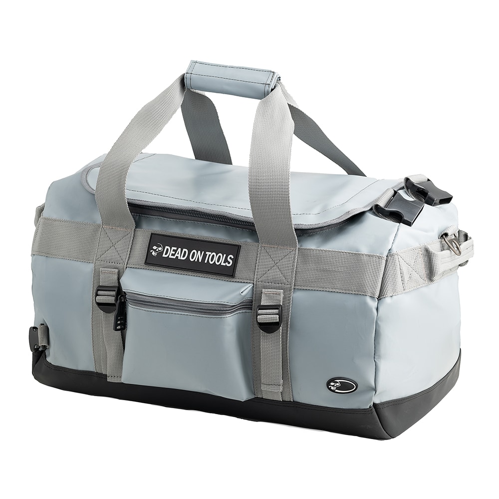 Bolsa de herramientas con cremallera DO500 de PVC gris resistente a la intemperie de 20 pulgadas de largo x 13.78 pulgadas de ancho x 9.84 pulgadas de profundidad "Dead On"
