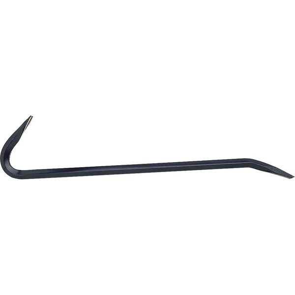 Gray Tools Goose Neck Wrecking Bar, 1/2" Shank X 12" Long, Royal Blue Paint - WB12