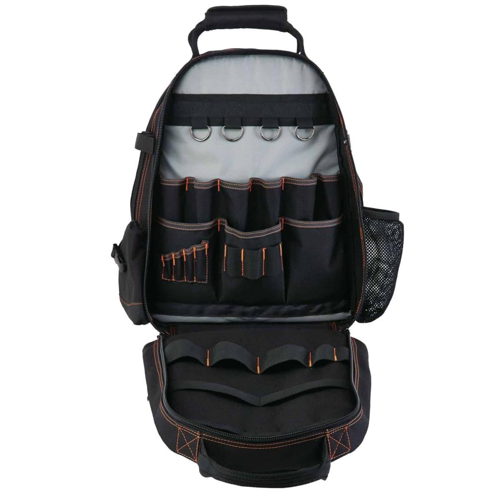 Mochila con cierre Ergodyne Negro de poliéster de 16 pulgadas de ancho x 9 pulgadas de profundidad x 19 pulgadas de largo 13743