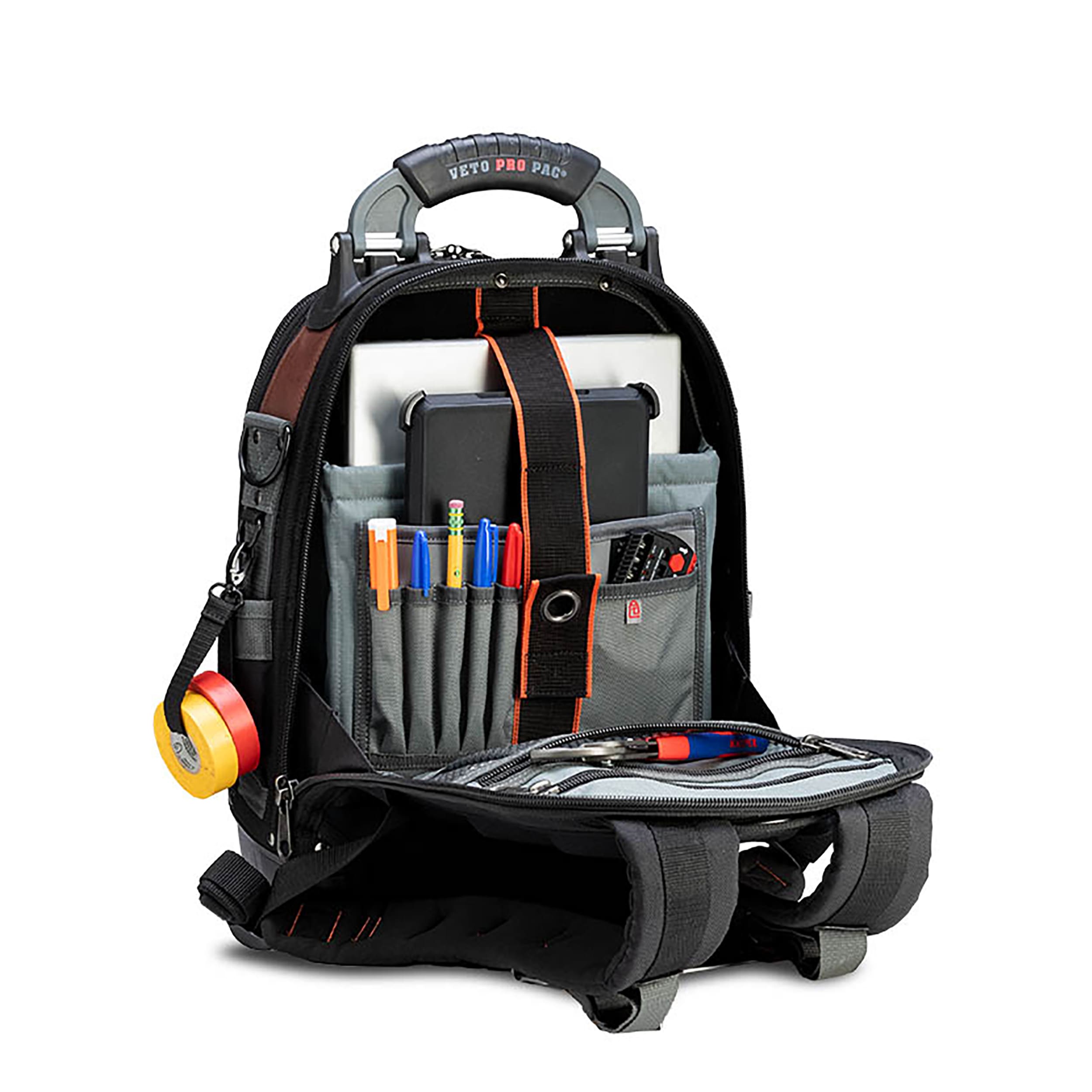 Bolsa de herramientas con cremallera Veto Pro Pac Original de nylon 13 pulgadas de ancho x 8 pulgadas de profundidad x 19.5 pulgadas de largo VPP10065