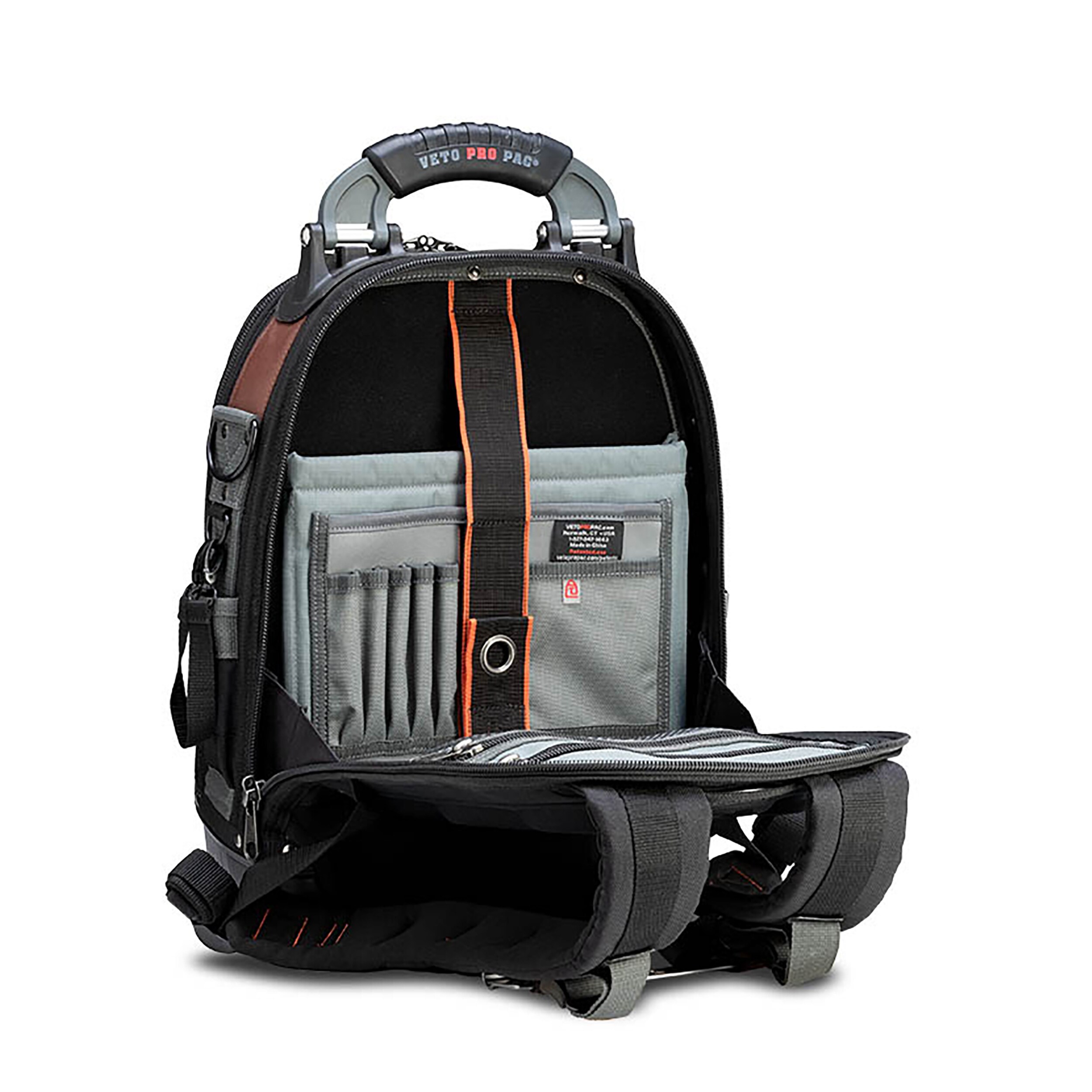 Bolsa de herramientas con cremallera Veto Pro Pac Original de nylon 13 pulgadas de ancho x 8 pulgadas de profundidad x 19.5 pulgadas de largo VPP10065
