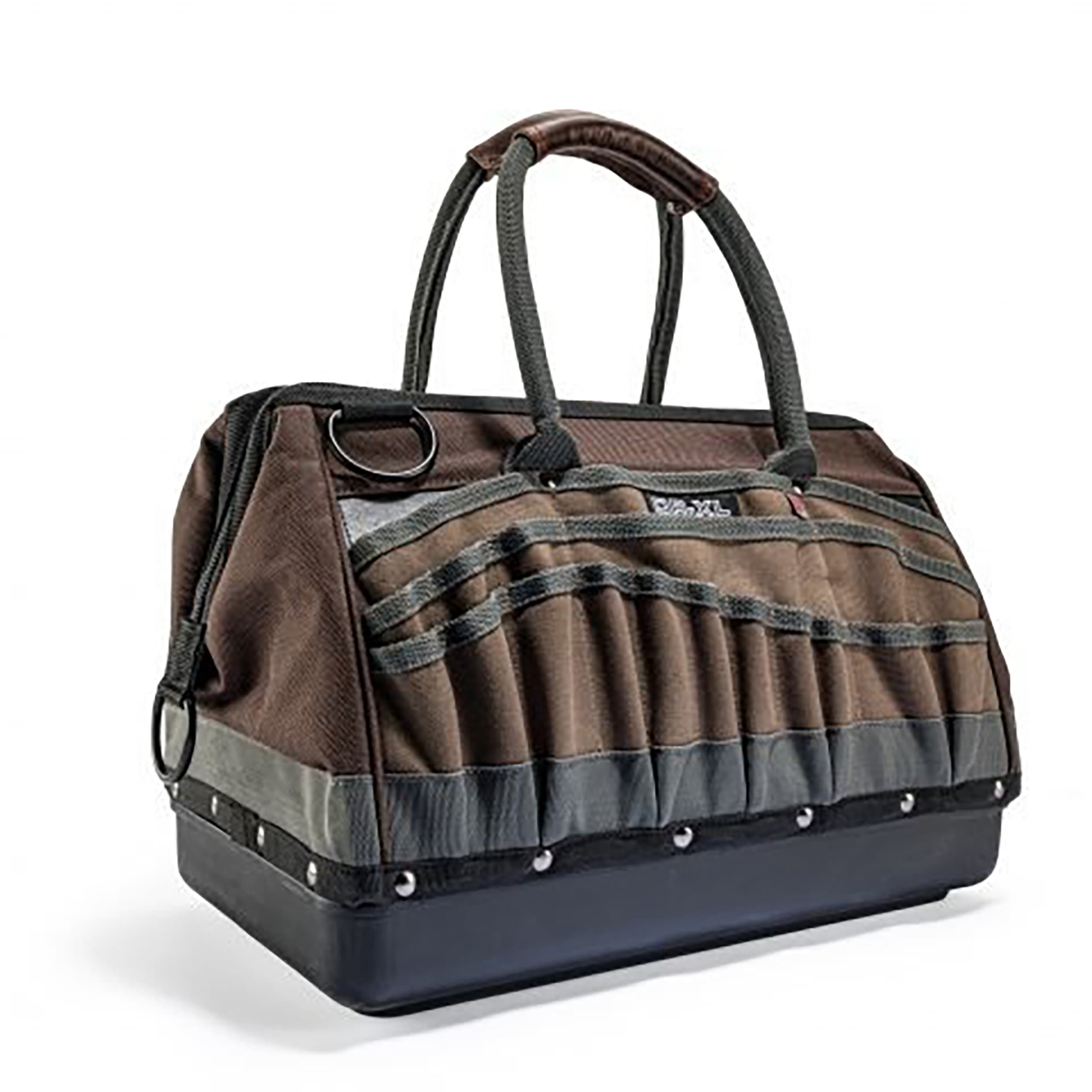 Bolsa de herramientas con cierre Veto Pro Pac Original de nylon, 16.5 pulgadas de ancho x 9.5 pulgadas de profundidad x 1.5 pulgadas de largo.