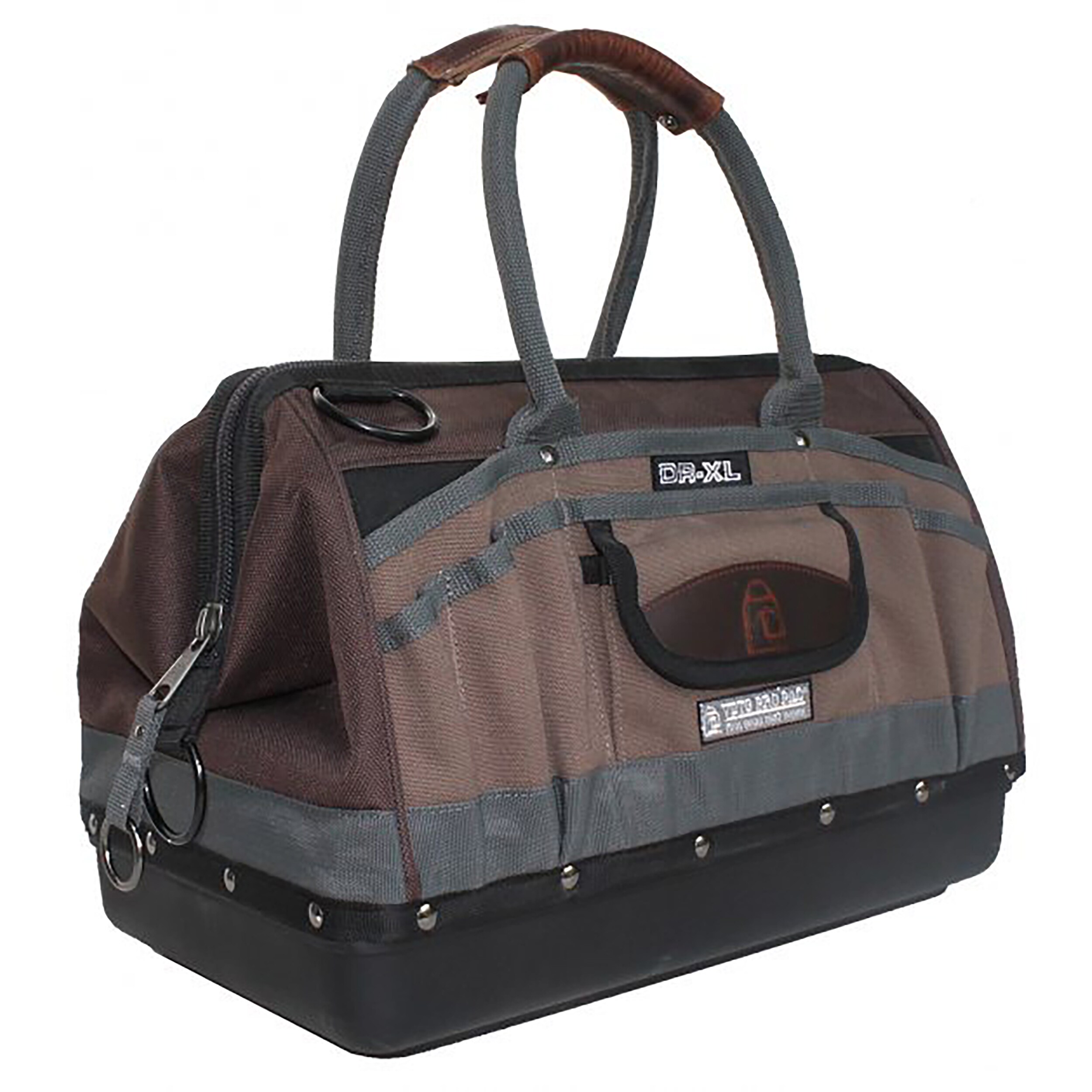 Bolsa de herramientas con cierre Veto Pro Pac Original de nylon, 16.5 pulgadas de ancho x 9.5 pulgadas de profundidad x 1.5 pulgadas de largo.