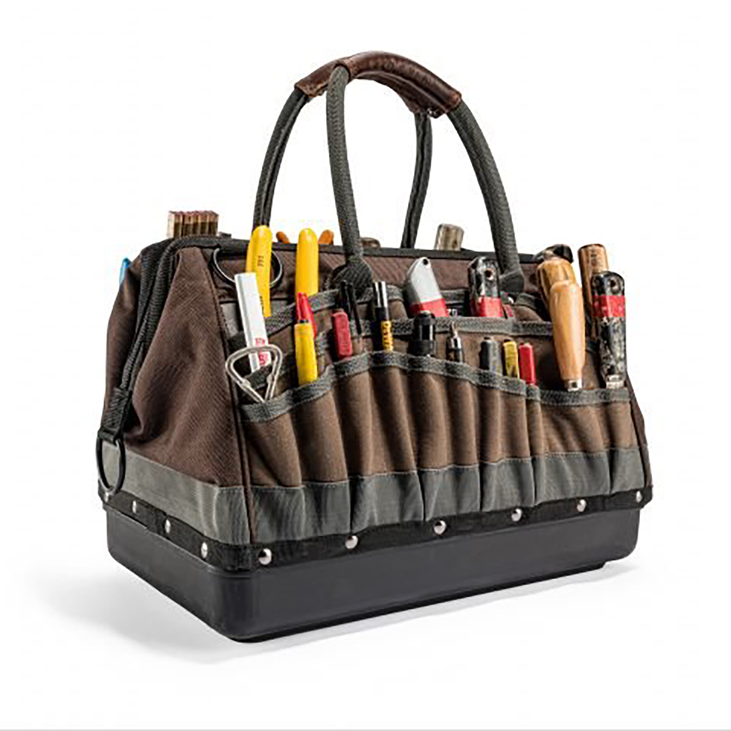 Bolsa de herramientas con cierre Veto Pro Pac Original de nylon, 16.5 pulgadas de ancho x 9.5 pulgadas de profundidad x 1.5 pulgadas de largo.