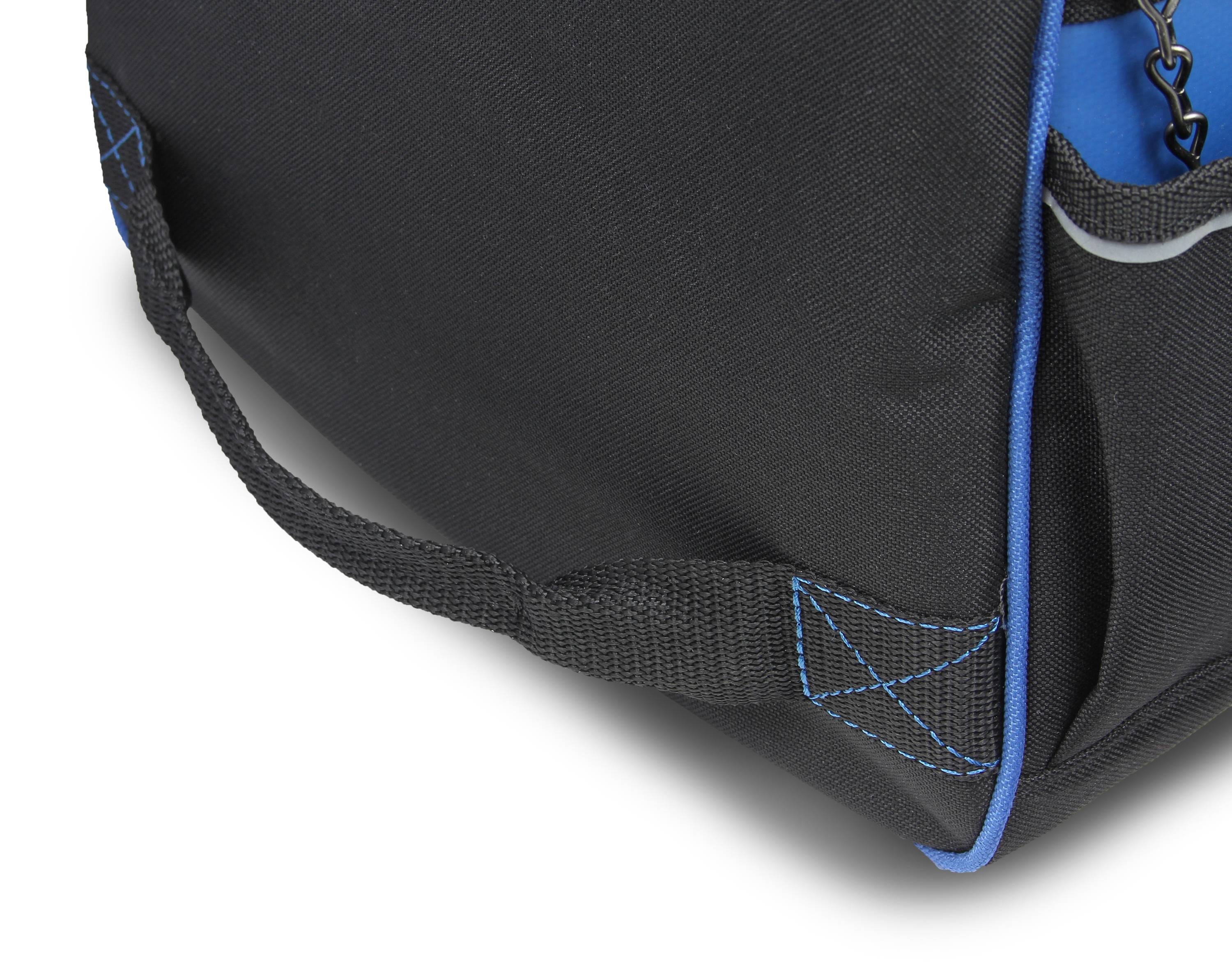 Bolso de electricista con cremallera IDEAL Pro Series Azul de poliéster de 11.5 pulgadas de ancho x 11.5 pulgadas de profundidad x 18 pulgadas de largo 37-012
