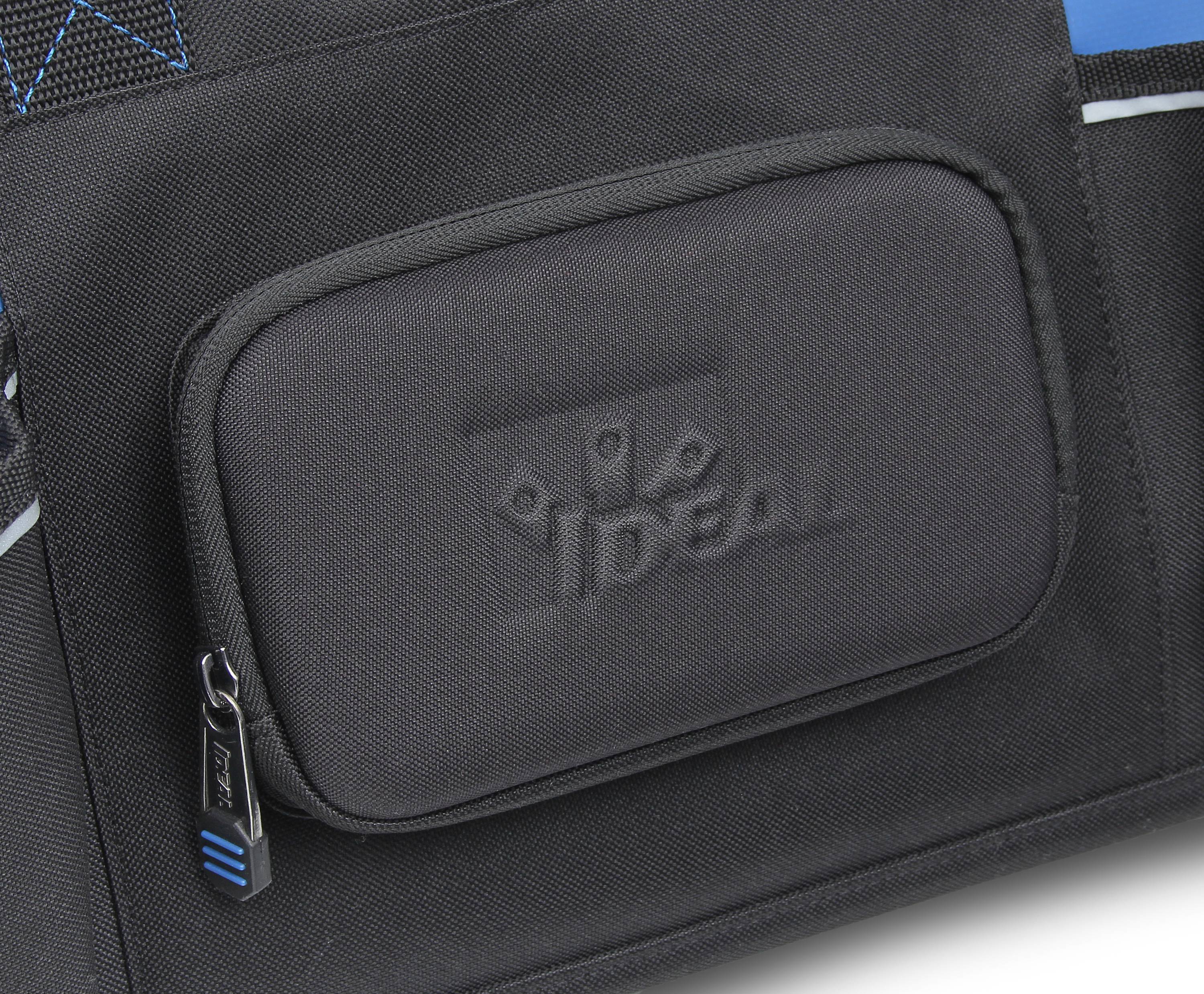 Bolso de electricista con cremallera IDEAL Pro Series Azul de poliéster de 11.5 pulgadas de ancho x 11.5 pulgadas de profundidad x 18 pulgadas de largo 37-012
