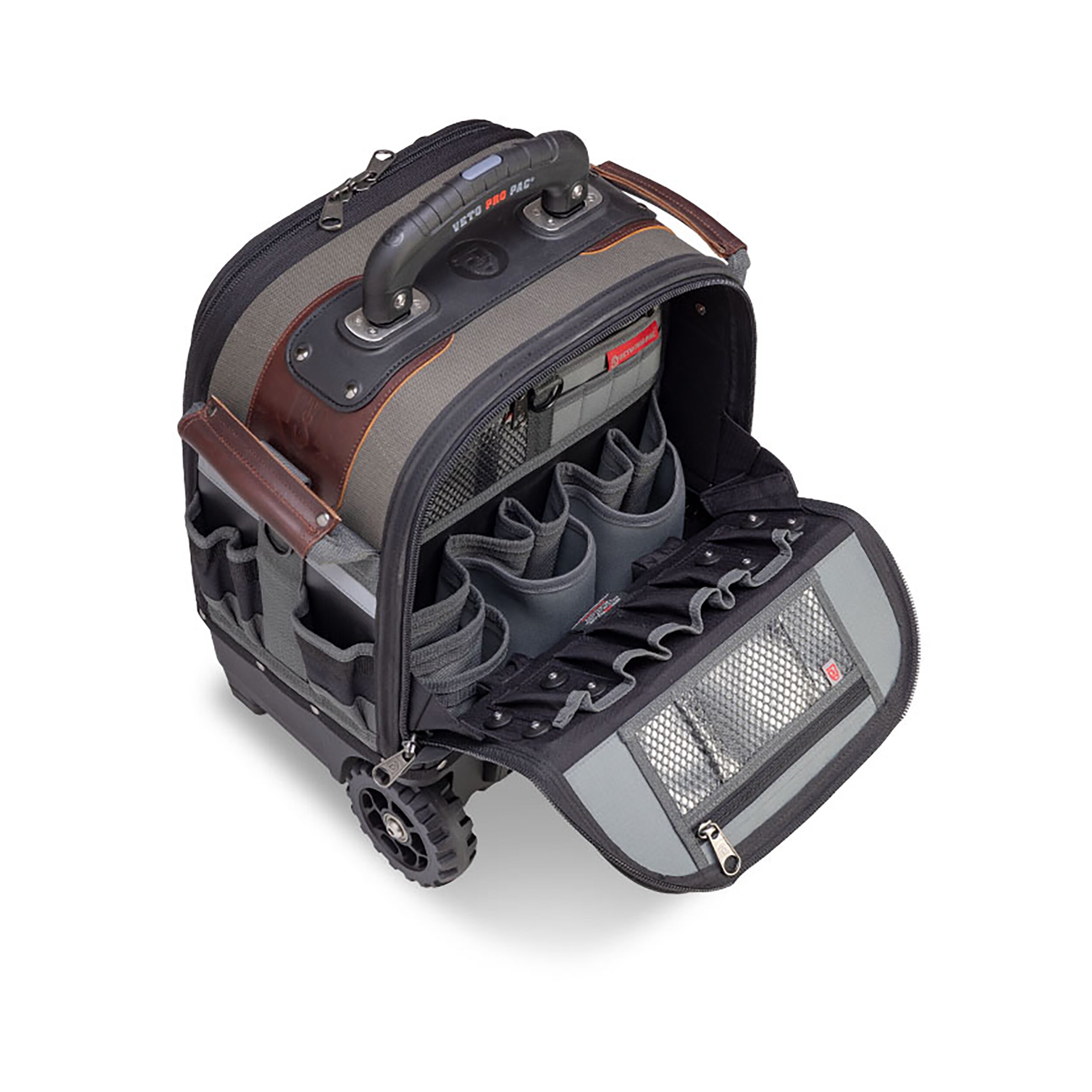 Bolsa de herramientas con ruedas con cierre Veto Pro Pac Original Nylon 17 pulgadas de ancho x 12.5 pulgadas de profundidad x 19 pulgadas de largo VPP10409