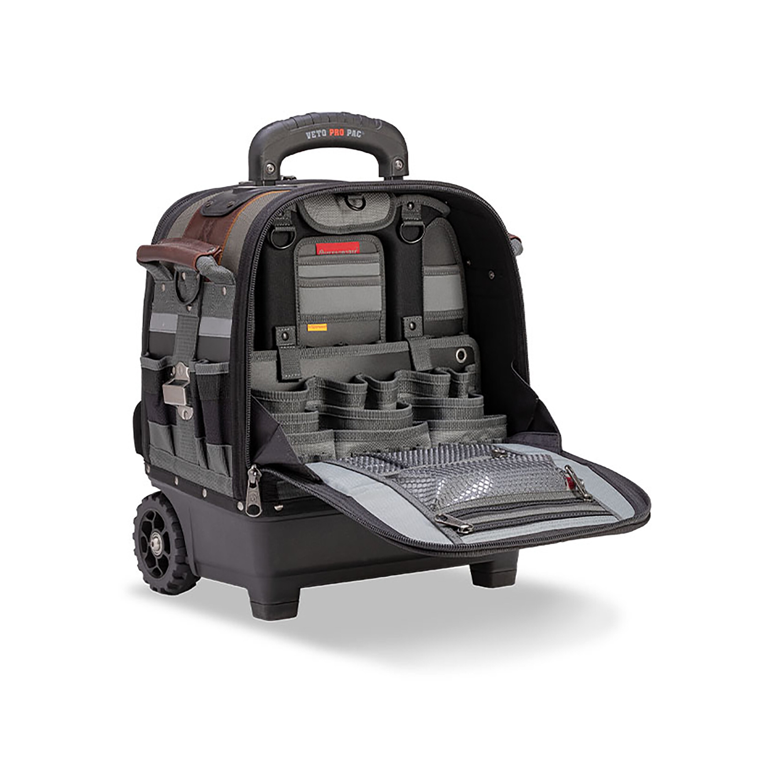 Bolsa de herramientas con ruedas con cierre Veto Pro Pac Original Nylon 17 pulgadas de ancho x 12.5 pulgadas de profundidad x 19 pulgadas de largo VPP10409