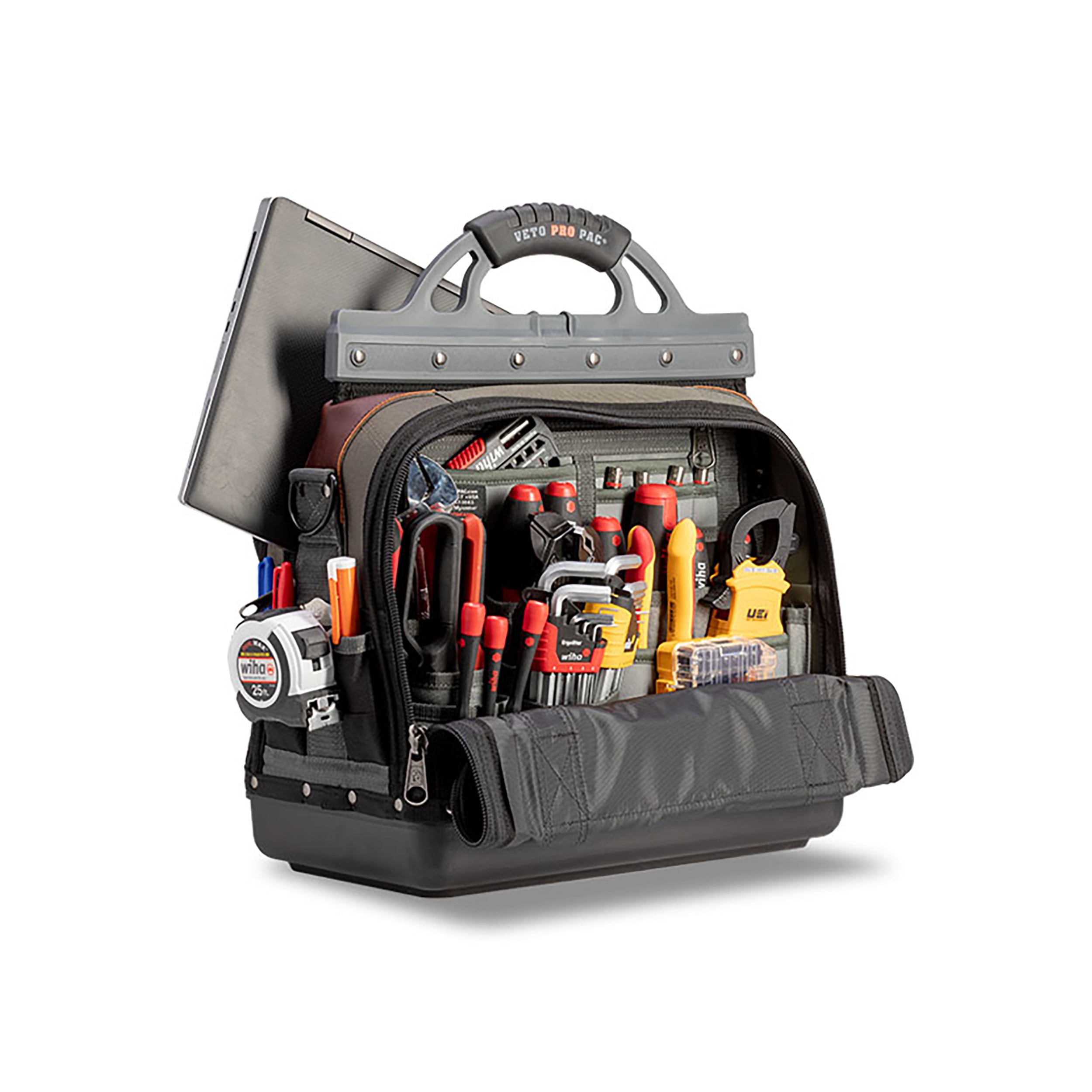 Bolso de herramientas con cierre original de nylon Veto Pro Pac 16.5 pulgadas de ancho x 9.5 pulgadas de profundidad x 15 pulgadas de largo VPP10086