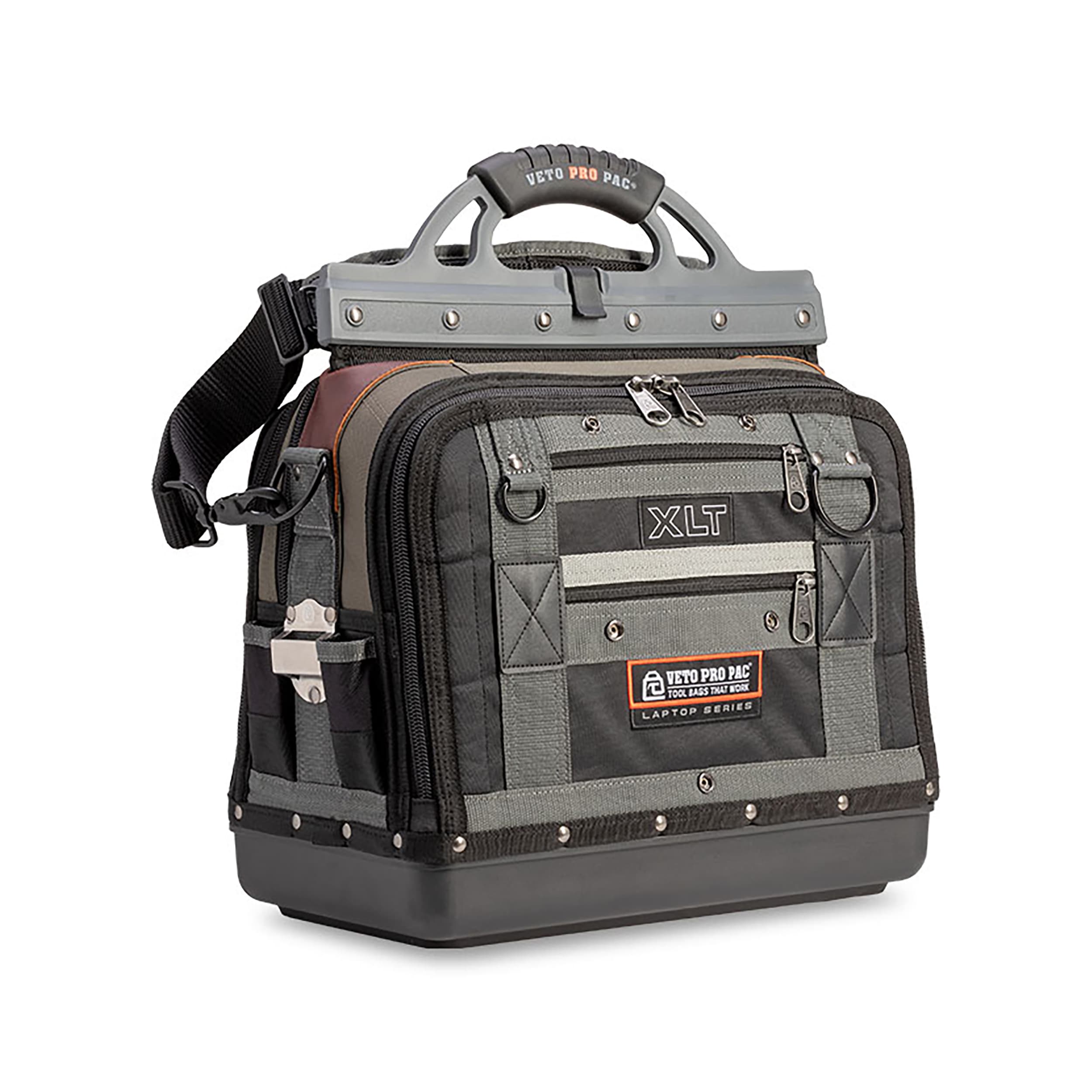 Bolso de herramientas con cierre original de nylon Veto Pro Pac 16.5 pulgadas de ancho x 9.5 pulgadas de profundidad x 15 pulgadas de largo VPP10086