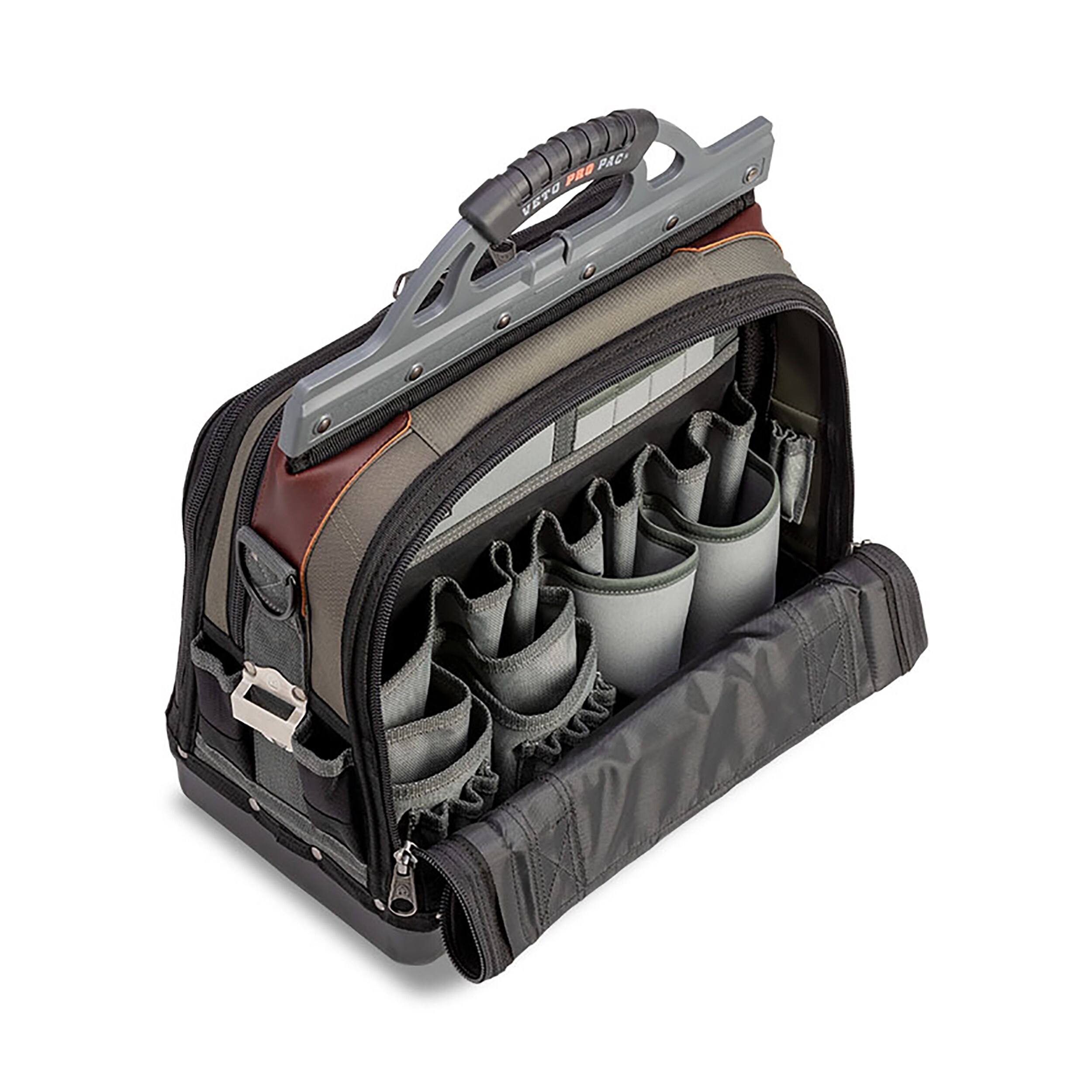 Bolso de herramientas con cierre original de nylon Veto Pro Pac 16.5 pulgadas de ancho x 9.5 pulgadas de profundidad x 15 pulgadas de largo VPP10086