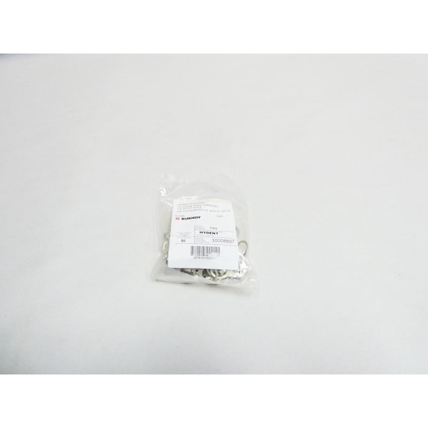 Paquete de 100 conectores de anillo sin aislar Burndy - T1012