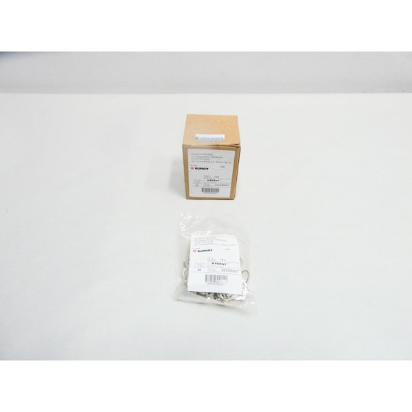Paquete de 100 conectores de anillo sin aislar Burndy - T1012